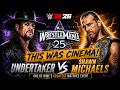 UNDERTAKER vs SHAWN MICHAELS Was Pure CINEMA 🎬