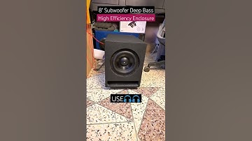 Thumbnail of DIY BIA Fredo Dayton SB Acoustics Subwoofer | Solid bass | 8 inch sub