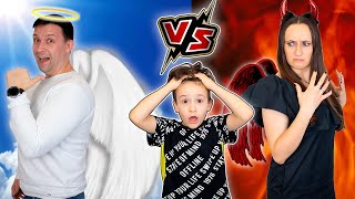 Ангел vs Демон : Кто испортил настроение Демону? Мной управляет добрый и злой ангел!