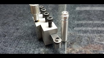 How to make a carbide insert tool holder for cutting a radius DIY