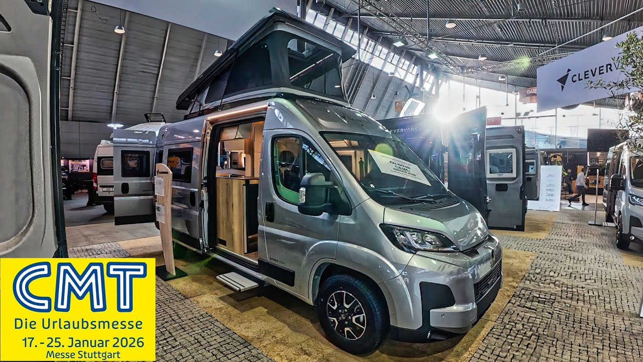 CLEVER SPIRIT 600 SELECT LINE CMT 2026 STUTGART FIAT DUCATO CAMPERVAN 2026
