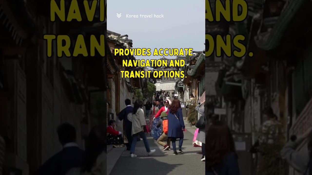 Google Maps Won’t Work in Korea, Use This Instead