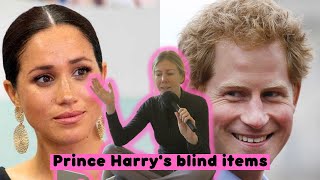 Prince Harry's blind items