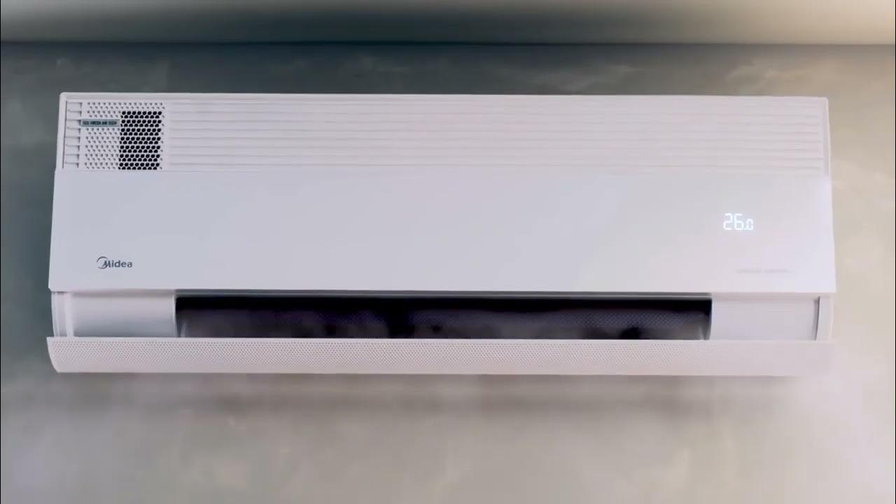 Кондиционер с подачей свежего воздуха Midea - YouTube