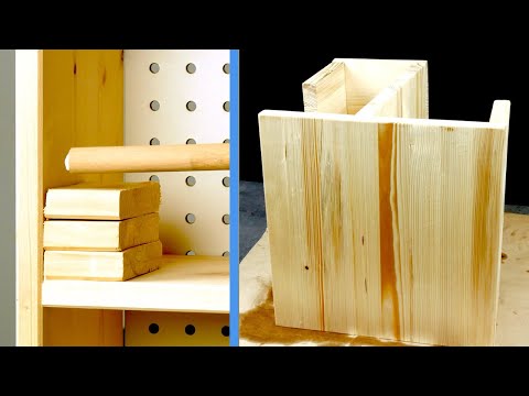 Vidéo: Meubles en bois, Maison en bois, Tout en bois