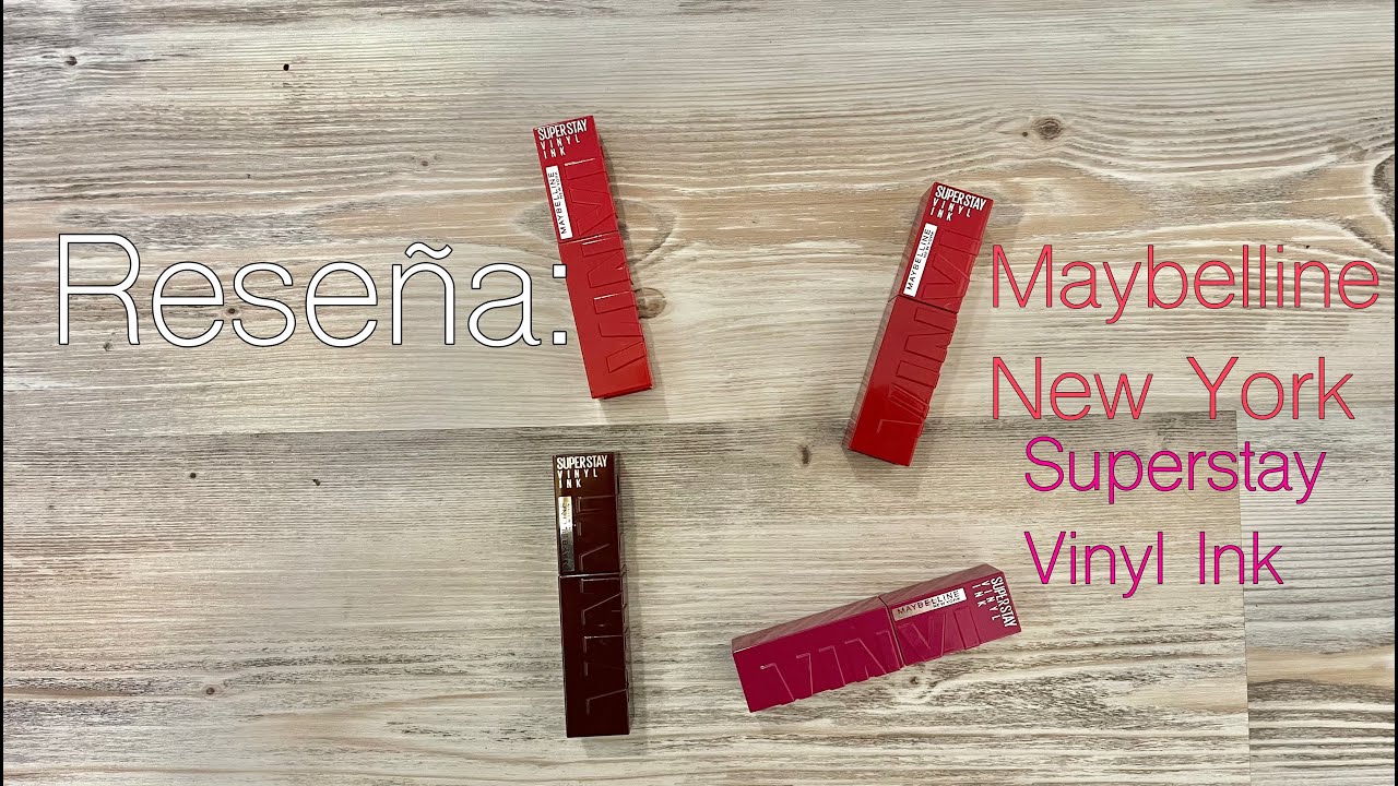 Reseña: Maybelline New York Superstay Vinyl Ink| Andy ML