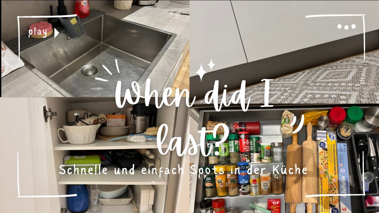 When did I last  - Küchenedition