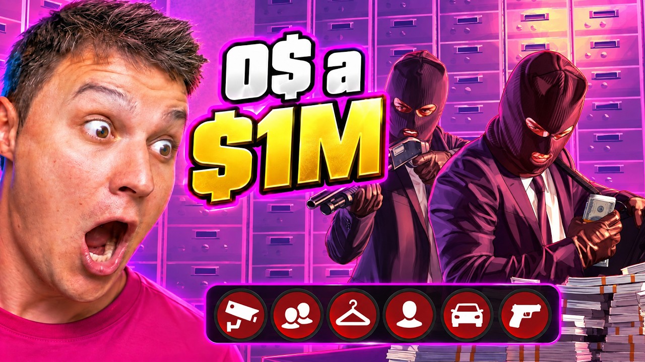 Da 0$ a 1 MILIONE con le REGOLE di GTA 6! 🤑