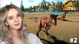 ВОССТАНАВЛИВАЕМ ЗАБРОШЕННЫЙ ПАРК С ДИНОЗАВРАМИ в Jurassic World Evolution 2 #2