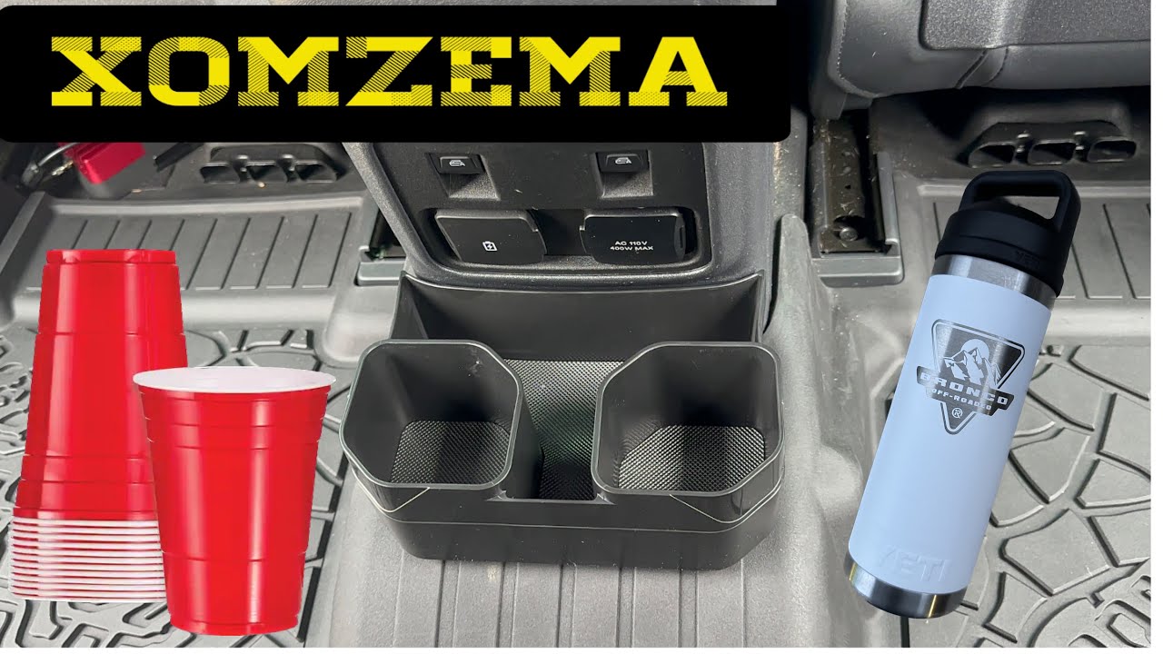 Bronco Xomzema rear cup holders
