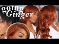 THE PERFECT GINGER HD LACE FRONTAL UNIT, NO DYE NEEDED + Glueless Install! ft. ALIPEARL HAIR