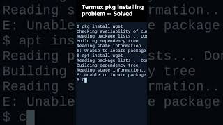 Termux Package Installing problem SOLVED! [Unable to locate package,Repository Maintenance] screenshot 5