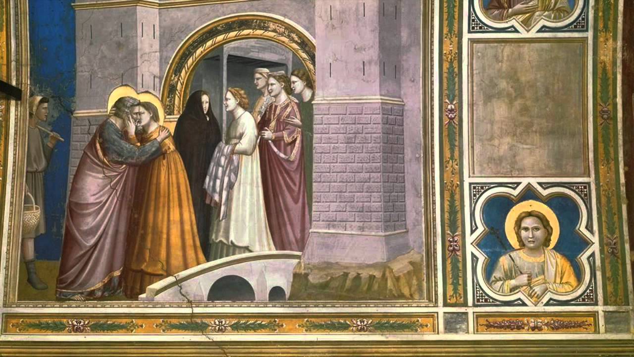 The Meeting of Joachim and Anne outside the Golden Gate at Jerusalem by Giotto YouTube