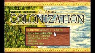 Sid Meiers Colonization ~ MS DOS PC @FunCade64