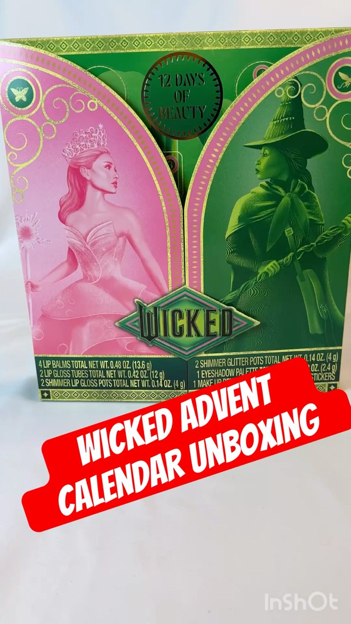 Wicked Advent Calendar Unboxing #wickedadventcalendar