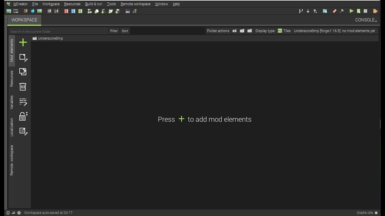 Не удается разрешить переменную workspace folder. MCREATOR. MCREATOR иконка. MCREATOR редактирование элемента. Ошибка MCREATOR.