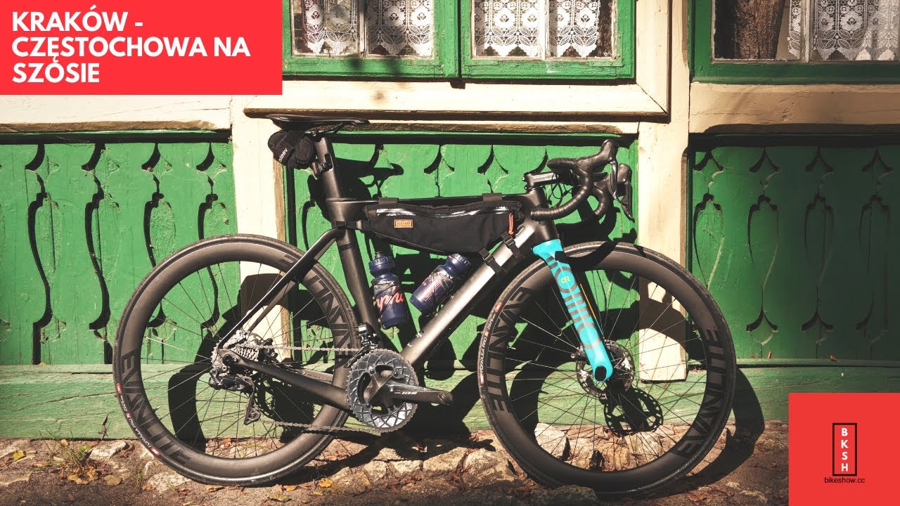 Kraków - Częstochowa szosą, podróżowanie pociągiem jednak nie jest tak proste i kłopoty ze Stravą