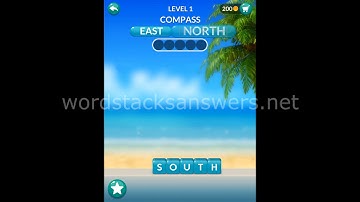 Word Stacks Level 1 Answers