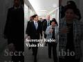 Secretary Rubio Visits the Foreign Service Institute