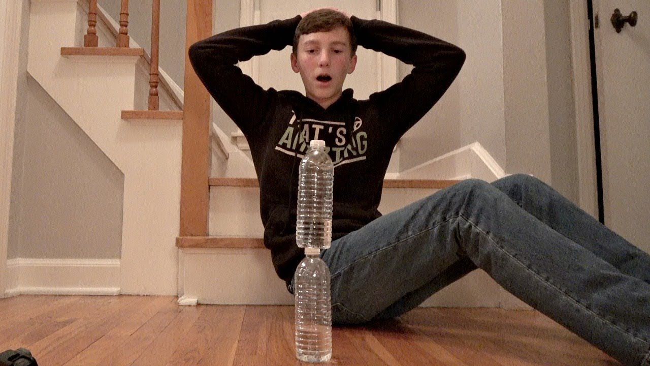 Water Bottle Flip Trick Shots 4 | That'S Amazing