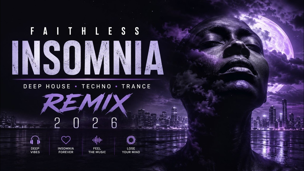 Cover Faithless - Insomnia - Deep House Techno Trance Remix 2026 - HaLLeY Mix