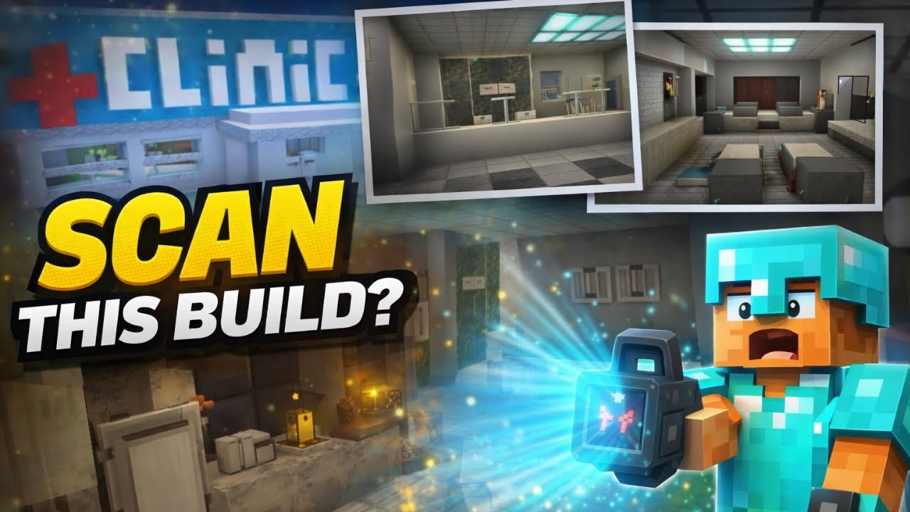 I Built the BEST Modern Clinic in Minecraft 🏥 | Realistic Interior ...