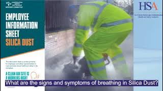 Silica Dust Information Sheet | Health and Safety Authority