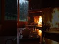 Cozy Fireplace & Rainy Day Ambience 🔥 Relaxing Sounds for Stress Relief & Deep Calm #innercalm