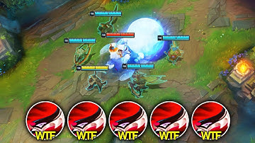 LEAGUE OF LEGENDS BUT OUR WHOLE TEAM CAN