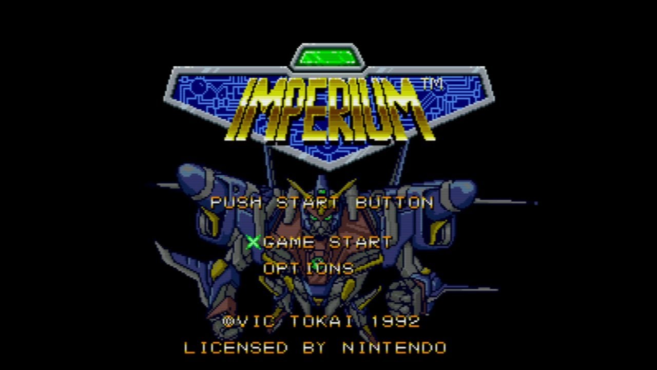Imperium - Super Nintendo Entertainment System - Intro & Title Screen ...