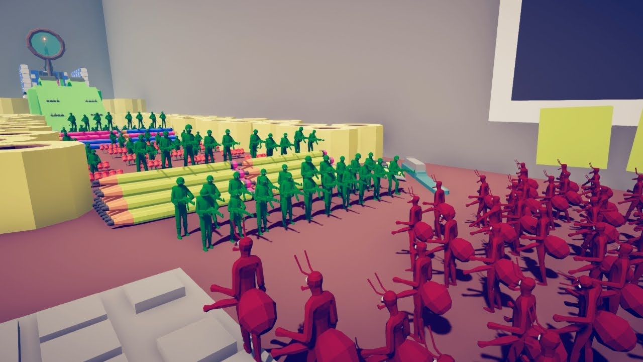 Army Men and The Great Ant Empire Invasion TABS Mod Totally Accurate Battle Simulator