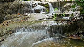 River stream background  water video Relaxation 30 minutes 4K UHD water meditation relaxing no sound