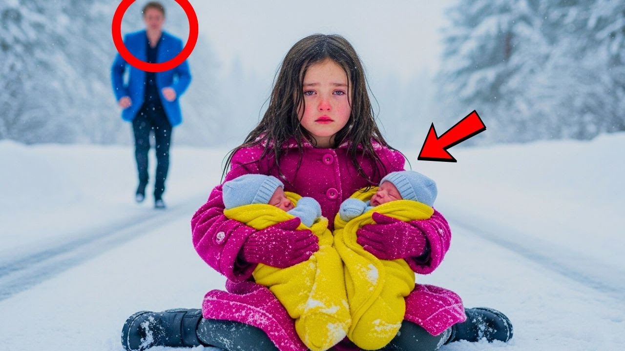 Fu lasciata con i suoi FRATELLI GEMELLI durante l'inverno, un MILIARDARIO la vide tremare e decise