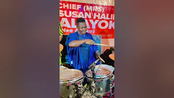 deleomowoliagba on the drums #alujo
