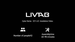 LIVTAB Cyber Series CY-L2 Extended L-Shaped Desk Assembly Guide