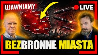 [LIVE] Rosyjskie rakiety nad Polską. Które miasta są bezbronne? Mjr Robert Cheda, Jan Piński