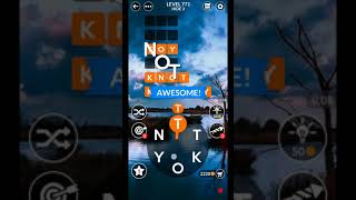 WORDSCAPES UNCROSSED LEVEL 771 NEW UPDATE masaya ang mga salita