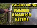 С воблером на Томь. Рыбалка с рокером.