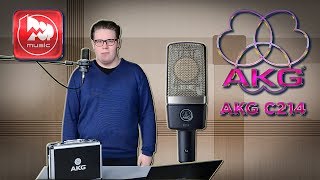 AKG C214 - отличный качественный студийный микрофон