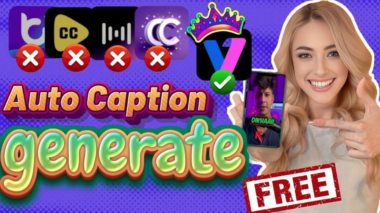Best caption generate for video || auto caption generator free app ...