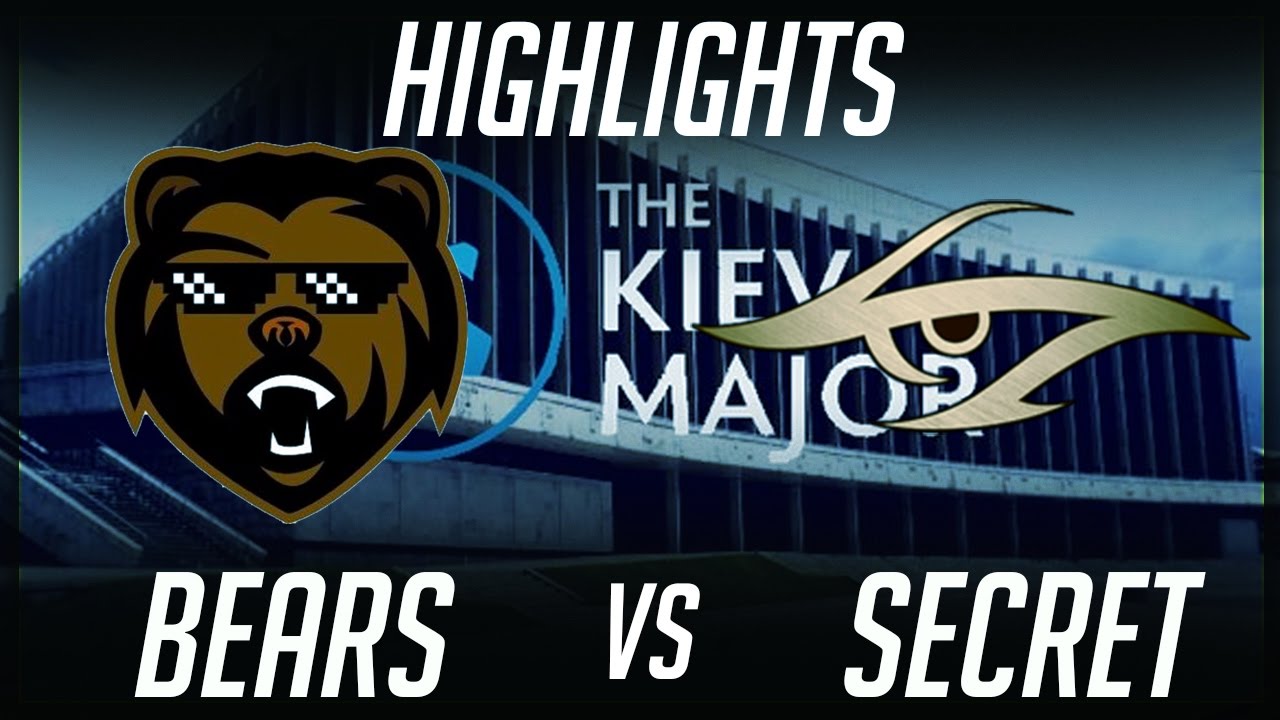 B)ears vs Secret Kiev Major 2017 EU Highlights Dota 2