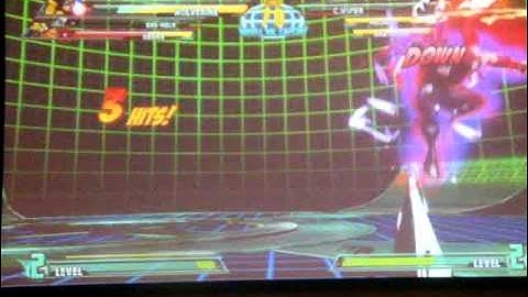 EVO 2011 Fan Videos - MvC3 East vs. West 5v5 - EG FloE vs. AG MarlinPie