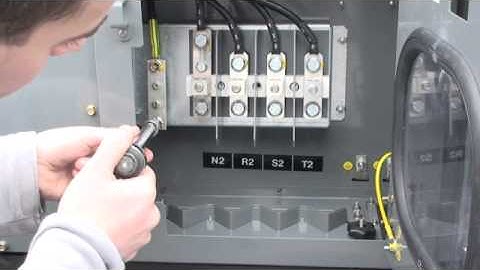 How to install an R66C3 generating set  ?