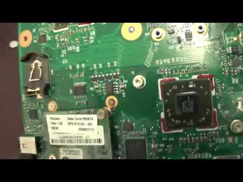 Северный мост-Стандартная неисправность ноутбука Compaq 615
