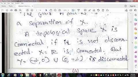 Connected Spaces and Disconnected Spaces