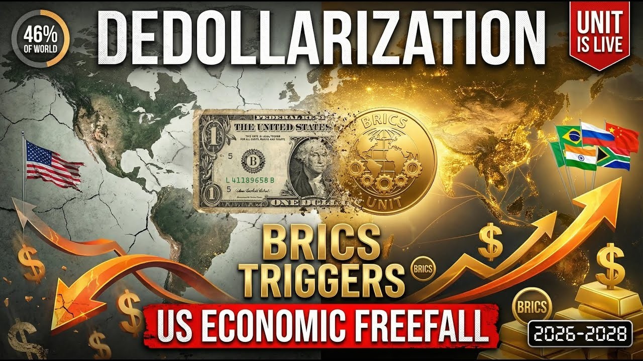 Dedollarization Just Went LIVE | How BRICS Could Trigger US Economic Collapse (12-Month Timeline)