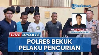 4 Maling Diringkus Polres Sabang Seusai Targetkan Tokotoko Satu Di Antaranya Perempuan