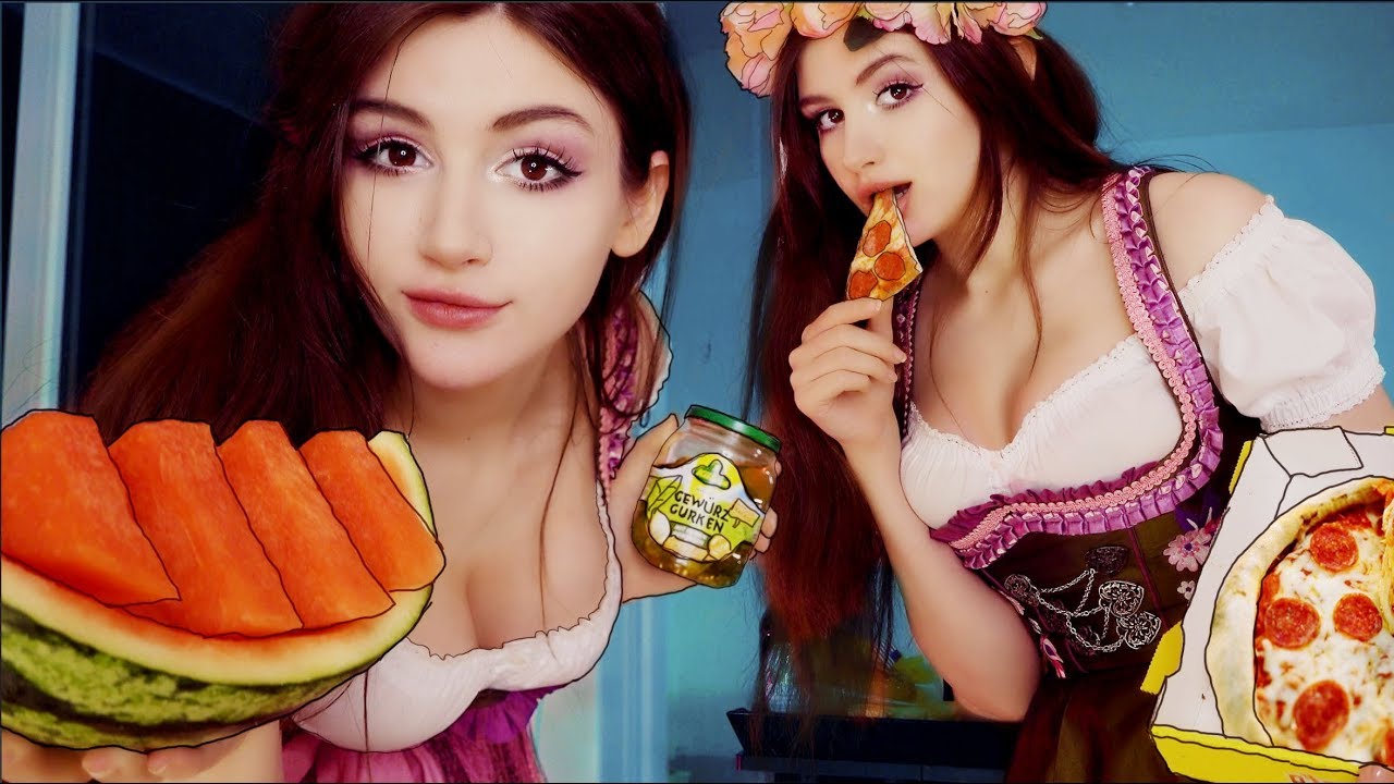 ASMR 🍺 - 🍕 Hangover? I'm all you need! 🥒 [Oktoberfest]