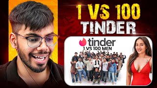 Most Brutal 1 vs 100 Tinder in Real Life - Casetoo Reacts!