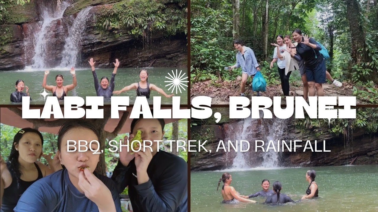 LABI FALLS, BRUNEI 🇧🇳 || BBQ, JUNGLE PICNIC, AND SHORT TREK|| Pani Parako Awasta!